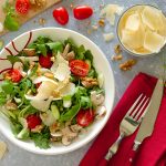 Italienischer Pilzsalat mit Rucola