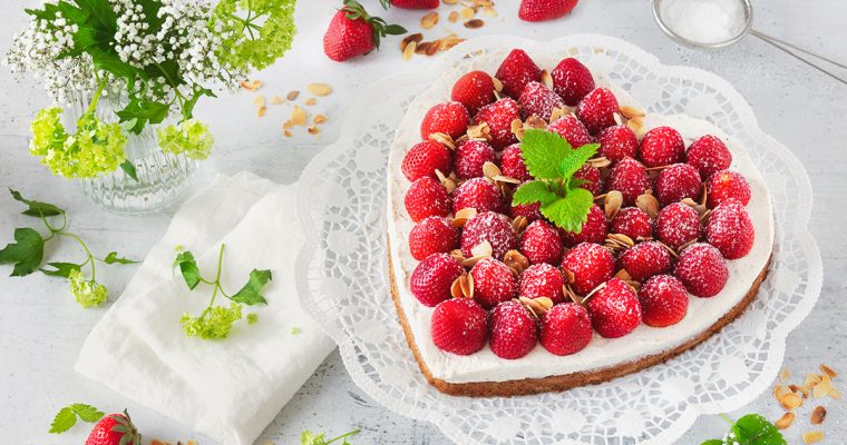 Erdbeerkuchen