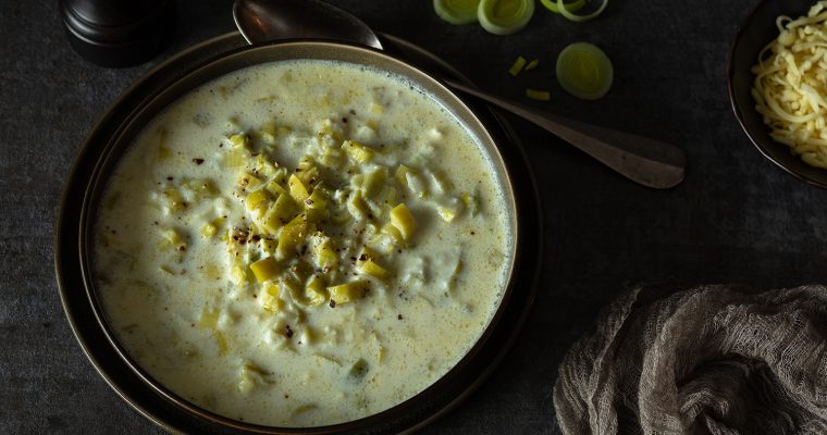 Lauch Käse Suppe