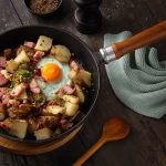 Topinambur Gröstl mit Spiegelei