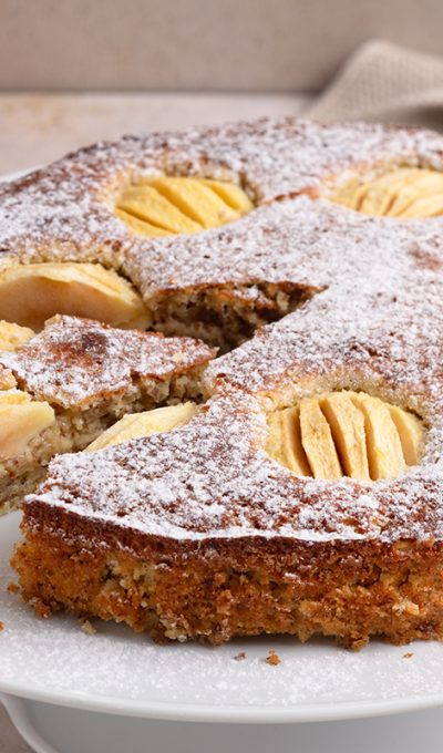 Ketogener Apfelkuchen