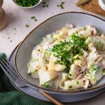 Ketogener Spargelsalat mit Ei