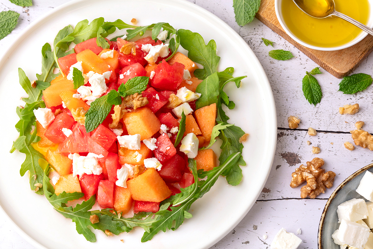 Keto Melonensalat