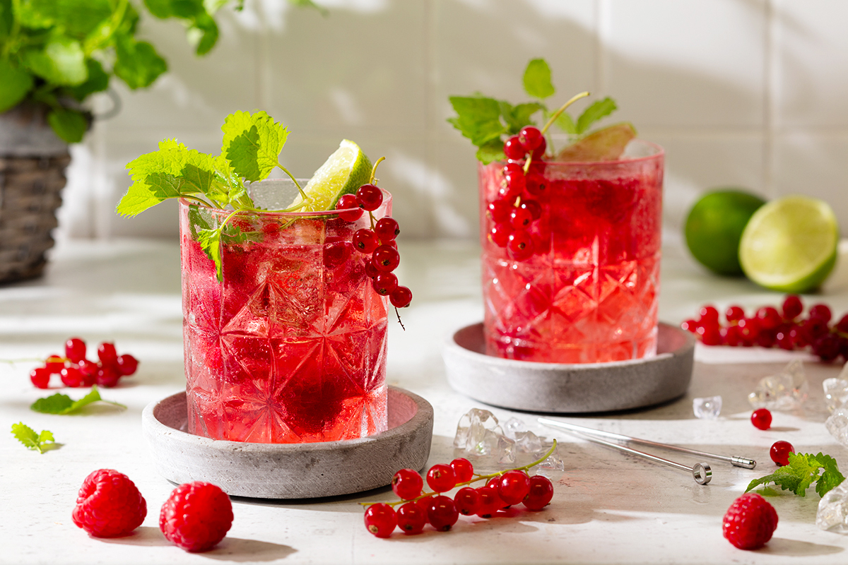 Beeren Mojito ketogen