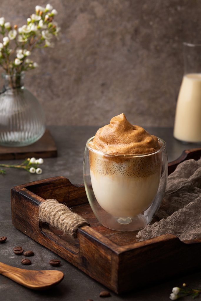 Whipped Coffee mit Mandel
