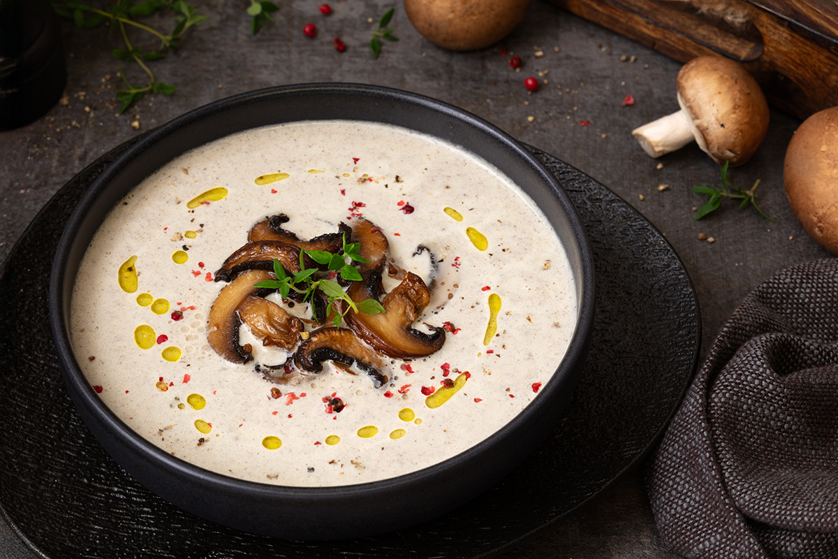 Champignoncremesuppe